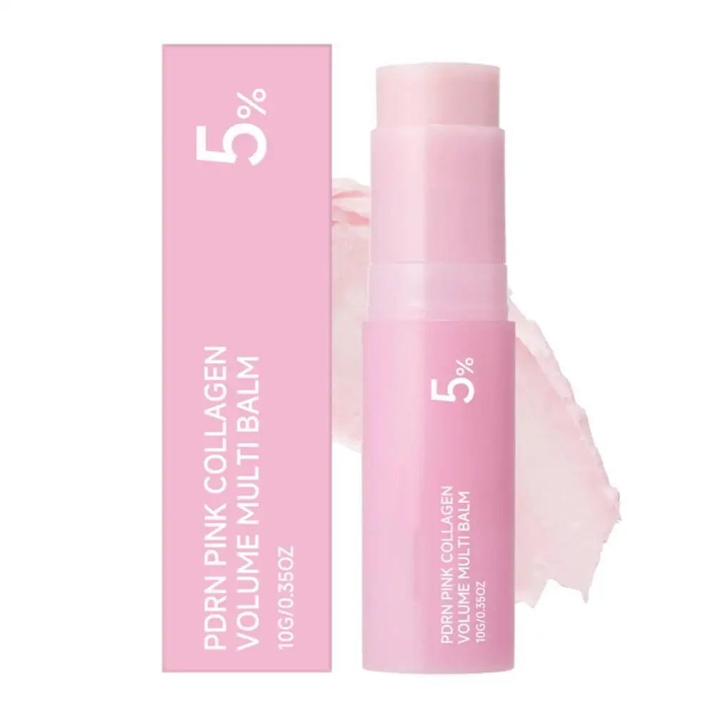 PDRN Collagen Multi Balm Portable Hydrating Stick Ph-Balanced Sensitive Skin Safe Barrier Repair Long-Lasting Moisturizing Cream